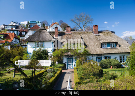 Maisons de Treppenviertel Blankenese, district, Suellberg, Hambourg, Allemagne, Europe Banque D'Images