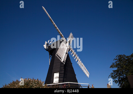 Herne moulin est un moulin traditionnel smock à Herne Bay, Kent, Banque D'Images