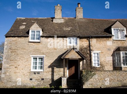 Maison à Collyweston, Northamptonshire, en Angleterre Banque D'Images