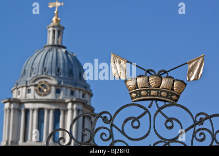 L'Old Royal Naval College Greenwich Banque D'Images