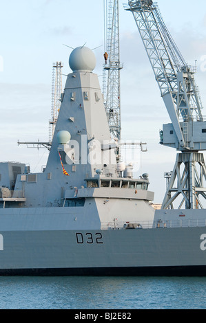 Type 45 destroyer HMS Daring Banque D'Images