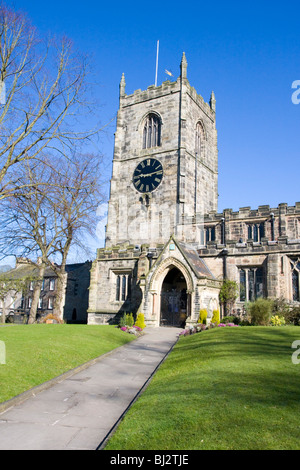 L'église Holy Trinity, Skipton, North Yorkshire, UK Banque D'Images