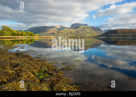 Vue sur le Ben Nevis Range Banque D'Images