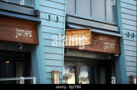 Jamie's Italian Restaurant in Brighton UK administré par le célèbre chef Jamie Oliver Banque D'Images