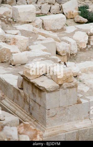 Israël, Cisjordanie, la Judée, l'Hérodion, un château forteresse construite par le roi Hérode 20 avant notre ère. La tombe d'Hérode Banque D'Images