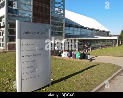 L'Université de Cumbria Brampton Road campus, Carlisle, Cumbria, Royaume-Uni Banque D'Images