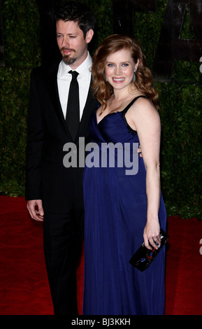 DARREN LE GALLO AMY ADAMS VANITY FAIR OSCAR PARTY 2010 Los Angeles CA USA 07 Mars 2010 Banque D'Images