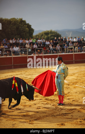 Corrida à Alpedrete, Communauté de Madrid, Espagne Banque D'Images