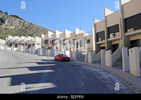 Maisons, les nouvelles constructions, l'établissement, l'Altea, Costa Blanca, Alicante province, Spain, Europe Banque D'Images