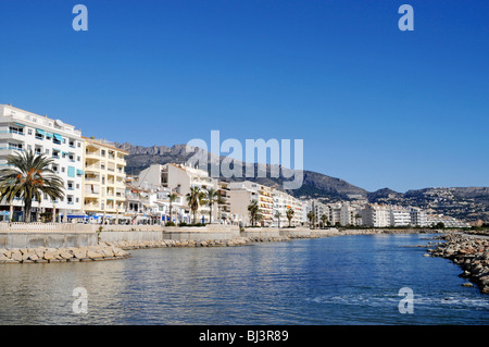 Promenade, Altea, Costa Blanca, Alicante province, Spain, Europe Banque D'Images