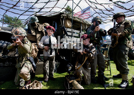 Il véhicule militaire Trust ( MVT ) South Cumbria & North Lancashire Banque D'Images