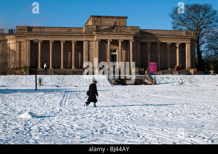 Weston Park Sheffield et le Weston Park Museum South Yorkshire Angleterre Banque D'Images