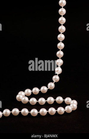 Collier de perles Banque D'Images