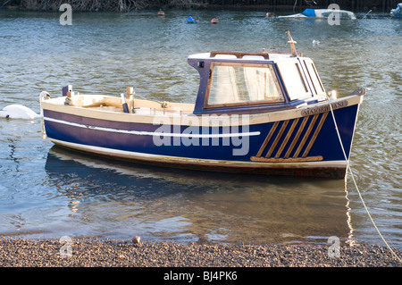 bateau sur Thames Banque D'Images
