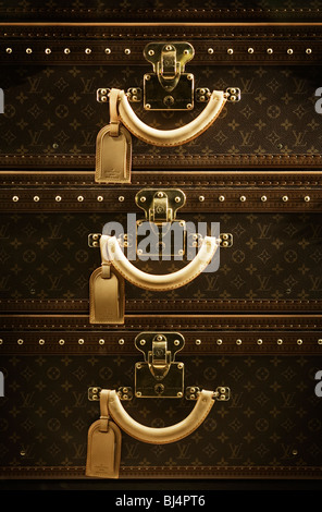 Louis Vuitton valise bagages ensemble. Berlin, Allemagne Banque D'Images