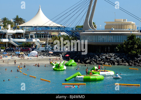 Spanien, Teneriffa Kanarische Inseln, Playa de las Americas | Espagne, Canaries, Tenerife Playa de las Americas Banque D'Images