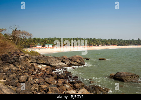 L'Inde, le Kerala, Calicut, Kozhikode, Kappad beach Banque D'Images