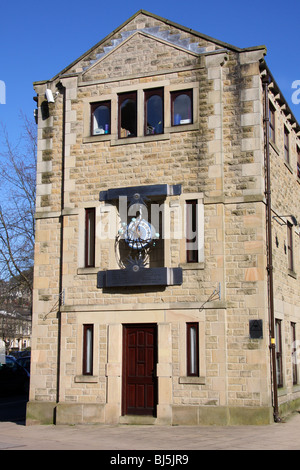 L'horloge du millénaire, Hebden Bridge, West Yorkshire Banque D'Images