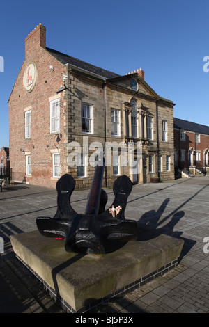 Bâtiment de ligne de Cerf - North Shields Tyne et Wear Banque D'Images