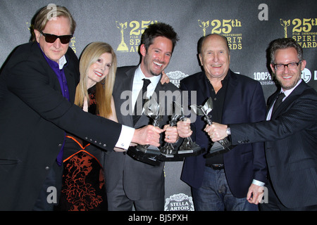 T BONE BURNETT SCOTT COOPER Robert DUVALL 25ÈME FILM INDEPENDENT SPIRIT AWARDS PRESSE LE CENTRE-VILLE DE LOS ANGELES CA USA 05 Mar Banque D'Images