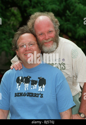 BEN Cohen et Jerry Greenfield Ben & Jerry'S DREAM 24 Juillet 1996 Banque D'Images