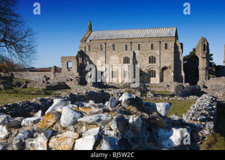 Prieuré Binham, Norfolk, Angleterre Banque D'Images