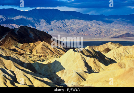 Vue depuis Zabriskie Point Death Valley National Monument CA Banque D'Images