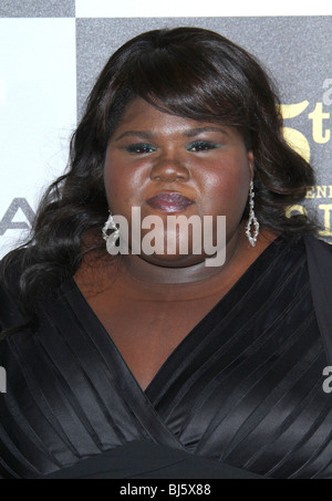 GABOUREY SIDIBE 25ÈME FILM Independent Spirit Awards le centre-ville de Los Angeles CA USA 05 Mars 2010 Banque D'Images