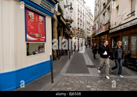 Quartier Latin, Paris, France. Banque D'Images
