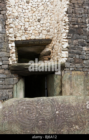 Newgrange, Irlande Banque D'Images