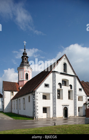 ( Stiski Sticna) créée en 1136,Monastère monastère cistercien,église abbatiale romane,,origine,style Baroque,Slovénie Banque D'Images