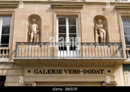 GAlerie Vero-Dodat, Paris, France. Banque D'Images