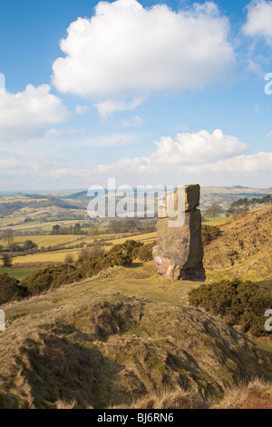 Le point de vue à hauteur d'Alport près de Wirksworth Derbyshire Banque D'Images