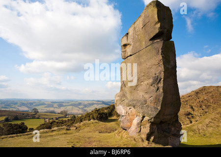 Le point de vue à hauteur d'Alport près de Wirksworth Derbyshire Banque D'Images