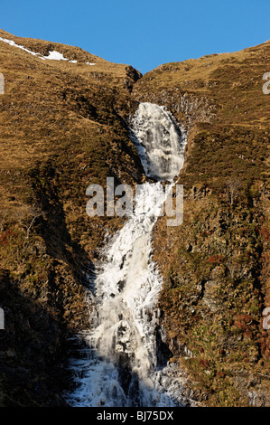 Queue de la jument grise cascade, près de Moffat. Dumfries et Galloway, Écosse, Royaume-Uni. Banque D'Images