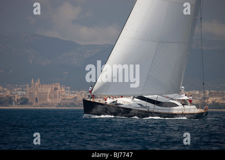 Ganesha lors de la Coupe du Super Yacht, Palma de Mallorca, Espagne Banque D'Images