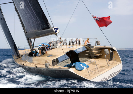 La Coupe du Super Yacht, Palma de Mallorca, Espagne Banque D'Images