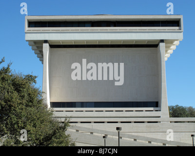 Musée LBJ sur Campus UT Banque D'Images