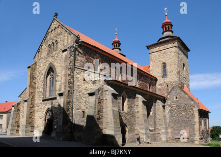 Dans l'église St Stephan Kouřim Banque D'Images