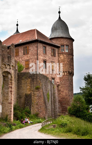 Château de coupoles, Wertheim, Baden-Wurttemberg, Allemagne Banque D'Images