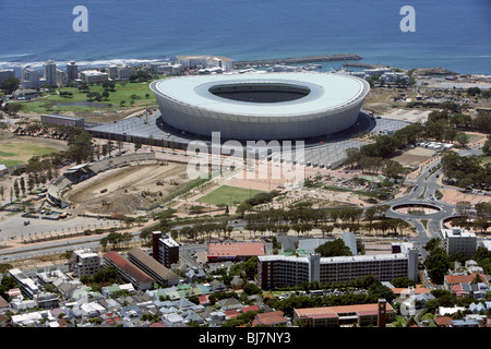 L'Afrique du Sud, Cape Town : Green Point Stadium, lieu de la Coupe du Monde FIFA 2010 Banque D'Images