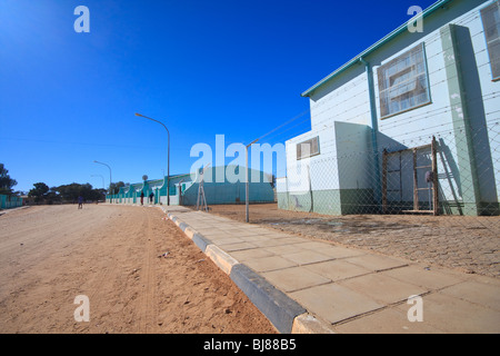 Ciel bleu de l'Afrique Namibie Rehoboth Shop Store Street Banque D'Images