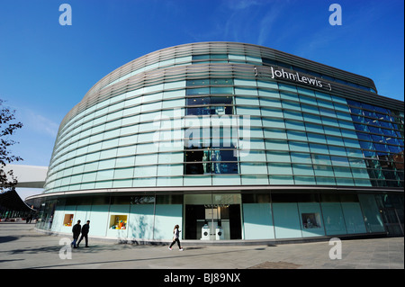 Le magasin John Lewis dans le nouveau centre commercial Liverpool One. Banque D'Images