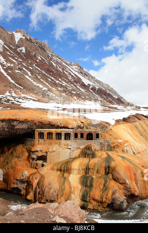 Puente del Inca, dans la province de Mendoza, Argentine Banque D'Images