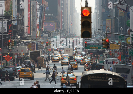 Canyon urbain, New York, USA Banque D'Images