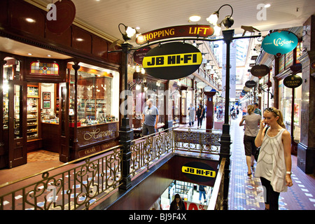 Shopping historique, Strand Arcade, Sydney, rue Pitt, Australie Banque D'Images