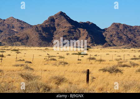 La montagne de l'Afrique Namibie Namib Naukluft Plains Banque D'Images