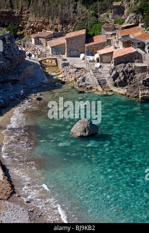 Cala Deià. Mallorca. Îles Baléares. Espagne Banque D'Images