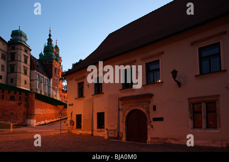 La rue Kanonicza Jan D ?ugosz,chambre,Cracovie, Cracovie, Pologne Banque D'Images