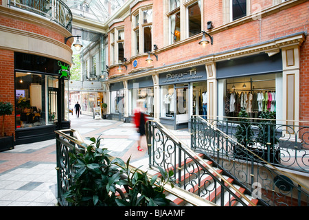 La Burlington Arcade, Birmingham, West Midlands. Banque D'Images